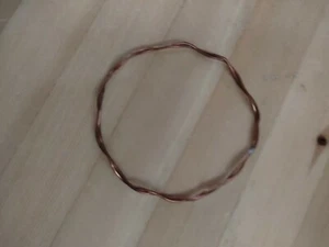 Simple Copper Wire Bracelet - Picture 1 of 2