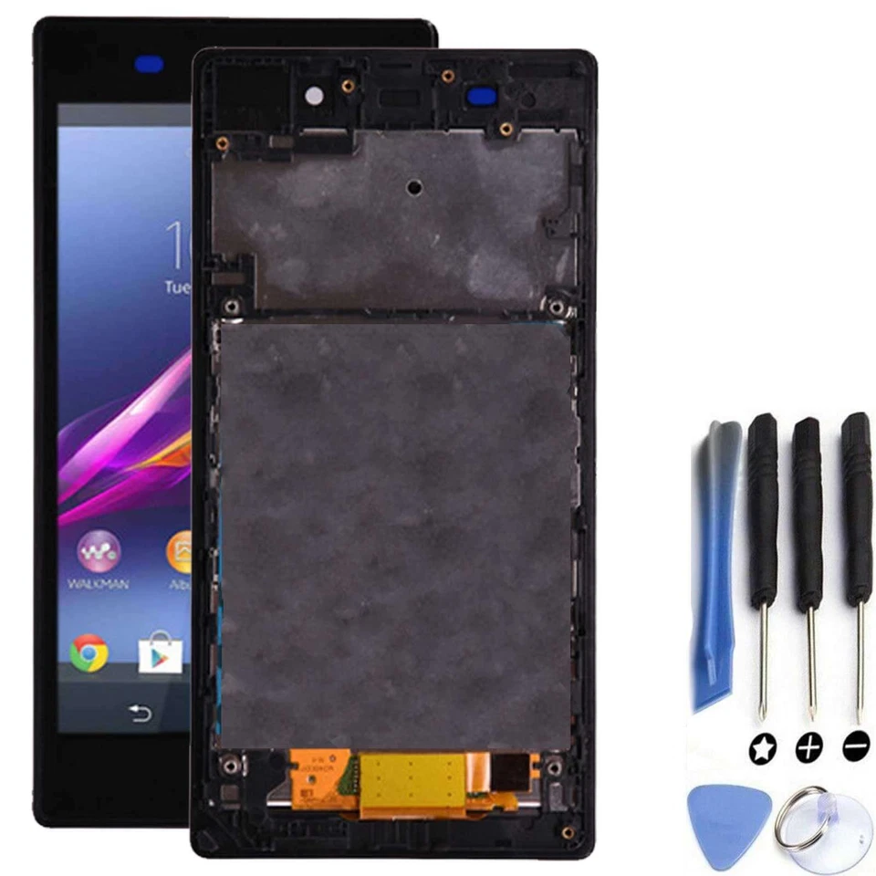 Kit Reparación Pantalla Para Sony Xperia Z1 L39H Con Marco Negra - Imagen 1 de 1