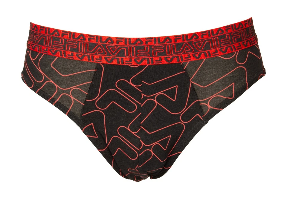 SG Slip uomo FILA mutanda elastico a vista con logo cotone elasticizzato underwe - Immagine 1 di 1