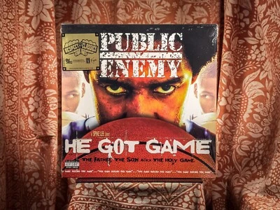 SEALED Public Enemy He Got Game Soundtrack vinyl spike lee planet nation fight - Image 1 of 4