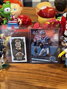 Lot (2) DRAKE MAYE Allen Ginter Mini Card #272 & Bowman Chrome U Rookie RC🏈🏆 - Picture 1 of 5