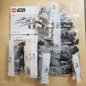 Lego Star Wars - Mandalorian Fang Fighter TIE Interceptor 75348 - SIN MINIFIGURAS - Imagen 1 de 7