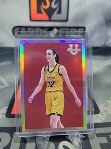 2023 Bowman U Chrome Caitlin Clark Refractor Card Number 09B-30 - Picture 1 of 2