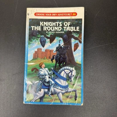Knights of the Round Table Choose Your Own Adventure No. 86 ByEllen Kushner 1988 - Image 1 of 4