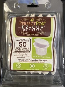 Filter von Perfect Pod - 1er Pack (50 Filter) Kaffeefilter umweltfreundlich - Bild 1 von 2