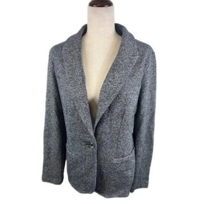 Nuevo Blazer Suéter Clásico Tommy Hilfiger Gris Tejido Carrera Para Mujer Talla 12 $139 Foto 1 de 4