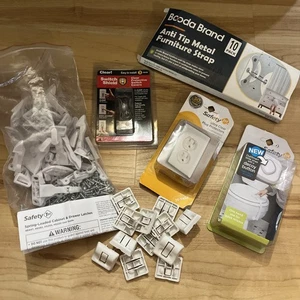 Baby Gärset - Steckdosenabdeckungen Schrankschlösser Möbelanker Toilettenschloss - Bild 1 von 7