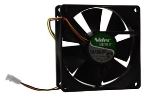 Nidec 12V Fan (92x92x25 MM)  Locked Rotor Alarm, Thermistor Control Sensor - Picture 1 of 1