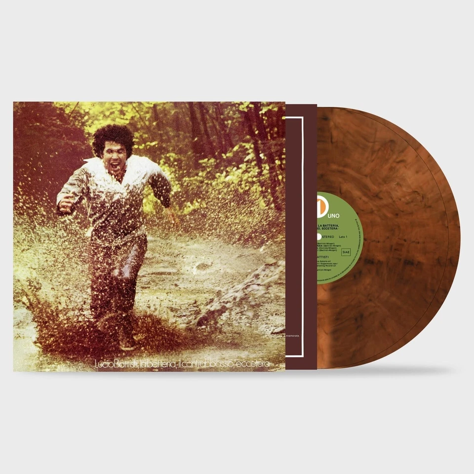 LUCIO BATTISTI - LA BATTERIA IL  -2LP VINILE MARMORIZZATO MARRONE MIX ROSSO NERO - Immagine 1 di 1