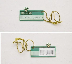 1987 Rolex Submariner GMT Master SeaDweller DayDate 168000 etiqueta colgante oscilante - Imagen 1 de 3