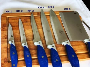 Messer Set, Küchenmesser,Fleischmesser,Fischmesser, Stechmesser,Schlachtmesser, - Picture 1 of 19