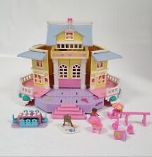 Bluebird Vintage Polly Pocket 1995 Clubhouse Pop Up Party Play House Set + Xtras