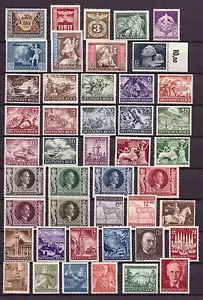 P260) Collection Third Reich Hitler Nazi WWII LOT MINT NEVER HINGED MNH - Picture 1 of 1