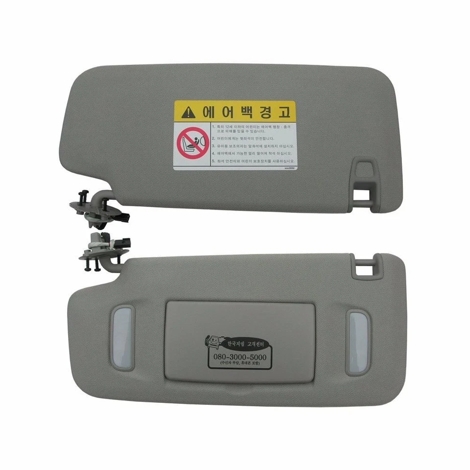 Parasol interior LH gris 1P piezas OEM para GM Chevrolet Cruze 2008-2013 Foto 1 de 1