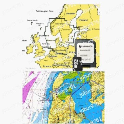 2025 Navionics+ Plus microSD SD Chart Card Maps Skagerrak & Kattegat Scandinavia - Image 1 of 4