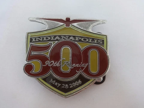 2006 Indianapolis 500 Event Belt Buckle 199 of 500 Limited Sam Hornish Jr Penske Cover