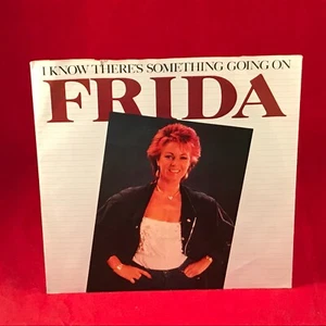 ABBA FRIDA I Know There's Something Going On 1982 UK 7" vinyl single Anni-Frid - Picture 1 of 4