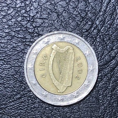 Ireland 2 Euro coin 2002 - Celtic harp Lock Foto Plizz - Image 1 of 4