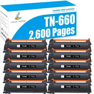 10PK TN660 Toner Cartridge For Brother TN630 MFC-L2700DW DCP-L2540DW HL-L2320D - Picture 1 of 11