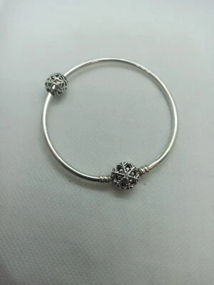 Bracciale Pandora Original Rigido Fiocco Di Neve - Immagine 1 di 4