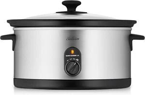 HP5590 Electronic Slow Cooker | 5.5L (6-8 People) | Digital Display | Countdown - Picture 1 of 3