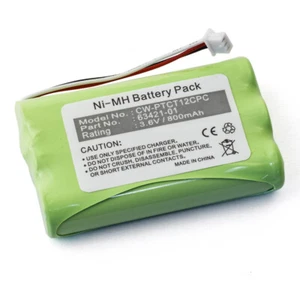 NEW 800mAh Battery for Plantronics CT12 Cordless Headset - 63421-01 64376-01 - Zdjęcie 1 z 2