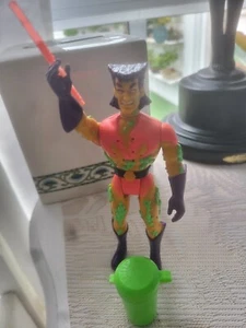 Figura de juguete Captain Planet Captain Pollution rara completa - Imagen 1 de 8