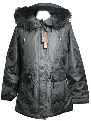 Chaqueta acolchada Yoki para hombre color negro talla mediana Foto 1 de 4