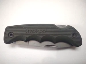 Kershaw Elk Spring 1046 Outlaw Bill Folding Knife Camo Sheath Made in Japan - Picture 1 of 7