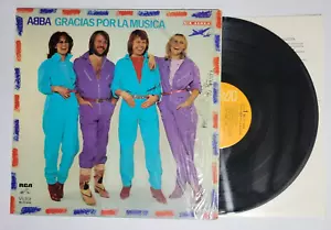 ABBA Gracias por la musica 1980 LP Mexican Pressing Promo seal NM - Picture 1 of 12