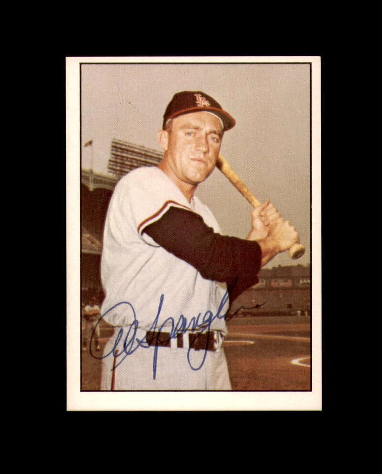 Al Spangler Signed 1978 TCMA The 60s  Los Angeles Angels Autograph - Image 1 of 2