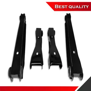 Black Lower Upper Rear Trailing Arms w/ Bushings Suit Chevy Buick Pontiac 68-72 - Bild 1 von 11