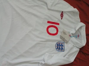 RARE England Jersey shirt 2010 – ROONEY #10 size XL - Picture 1 of 6