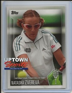 2019 Topps International Tennis Hall of Fame - NATASHA ZVEREVA - CARD 10