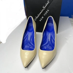 OA11 Antonia Saint NY Women's Victoria Nude Cushioned High Heel Pumps Shoes NEW - Picture 1 of 11