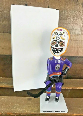 Sugar Skull 2018 San Antonio Rampage Dia de los Muertos Bobblehead SGA Cover