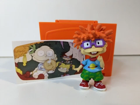 Chuckie Nickelodeon Rugrats Series 1 Collectible Mini Figure Cover