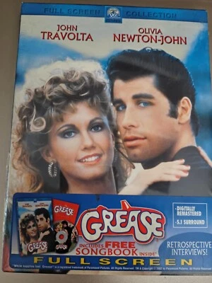 Grease (DVD/2002) - Full Screen Edition - New/Factory Sealed - Image 1 of 2