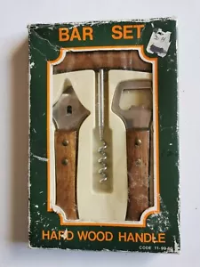 Juego de barras con asas de madera dura, código 11-99-80, msde en Japón - Imagen 1 de 2