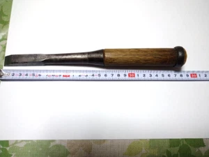Hidari Hisasaku Tataki Nomi scalpello giapponese per legno 16,5 mm usato 左久作 - Foto 1 di 12