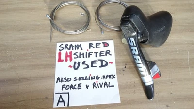 SRAM Red LEFT Hand  DOUBLE  SHIFTER (10 SPEED) + USED   (A) - Image 1 of 4