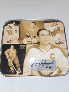 2003-04 in the Game VIP Jean Beliveau AUTO (AU) 903/6000 Hockey Collage Card - Picture 1 of 8