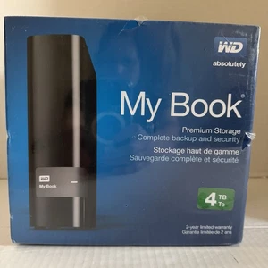 WD My Book Premium Storage 4TB Externe Festplatte Neu - Bild 1 von 5