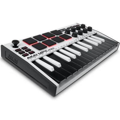 AKAI MPK MINI 3 WHITE - Mini-Tastatur-Controller - Bild 1 von 4