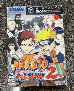 NINTENDO GAMECUBE NARUTO 2 TOMY JAPANESE GAME VERSION USA SELLER FREE SHIPPING - Picture 1 of 6