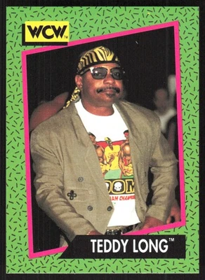1991 Impel WWC Vintage Wrestling Card Combined Shipping Teddy Long #151 - Image 1 of 2