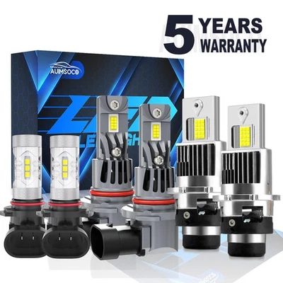 Faros antiniebla LED blancos diamante para Lexus LS430 sedán 2001 2002-2006 Foto 1 de 4