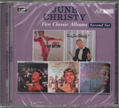 June Christy Five Classic Albums - Second Set double CD Europe Avid Jazz 2021 5 - Image 1 of 2