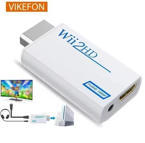 Portátil Wii a HDMI Wii2 HDMI Full HD Convertidor Salida de Audio Adaptador TV - Imagen 1 de 4