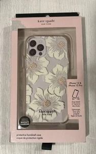 Kate Spade New York Hardshell Case for iPhone 12 / 12 Pro, Hollyhock Floral - Picture 1 of 1